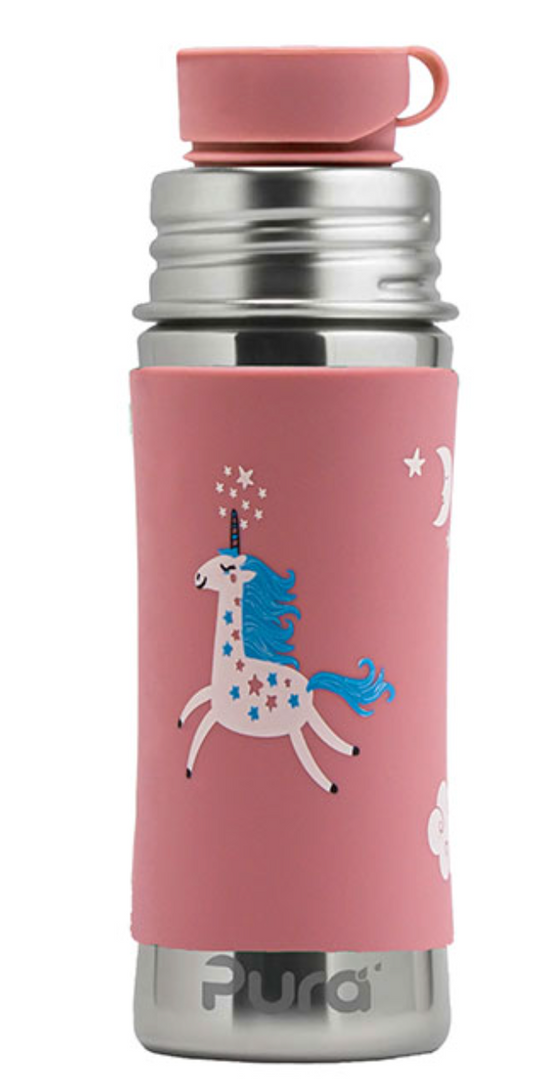 PURA PURA Sportflasche 325 ml - Einhorn – jetzt kaufen