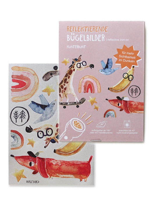 Halfbird Reflektierende BÜGELBILDER Kunterbunt – jetzt kaufen
