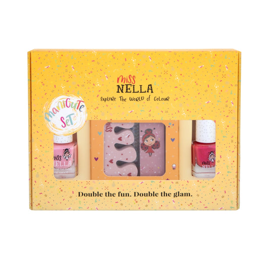 Miss Nella Rosafarbenes Manicure-Set – jetzt kaufen