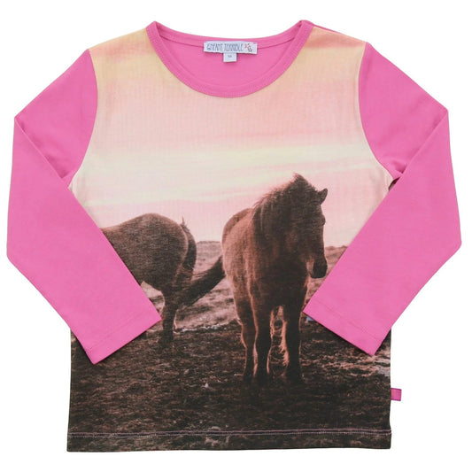 Enfant Terrible Shirt langarm Pferdedruck Biobaumwolle – jetzt kaufen