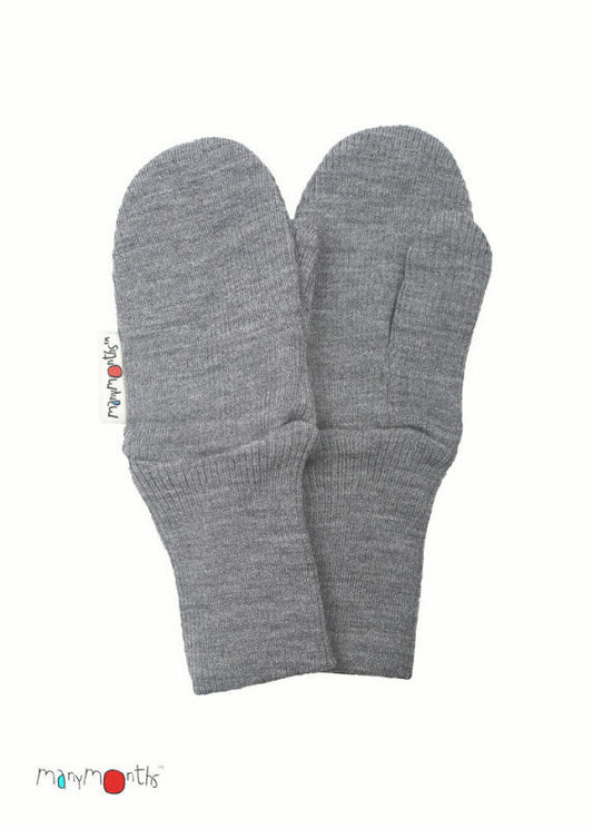 Manymonths Manymonths Woll-Handschuhe silver cloud – jetzt kaufen
