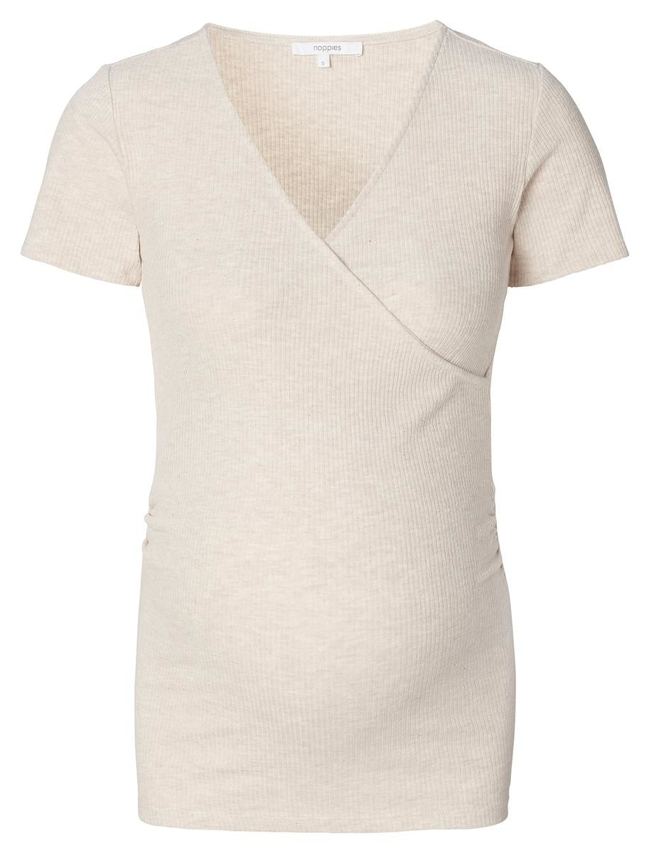 Noppies Stillshirt - Umstandsshirt - Anlo - oatmeal – jetzt kaufen