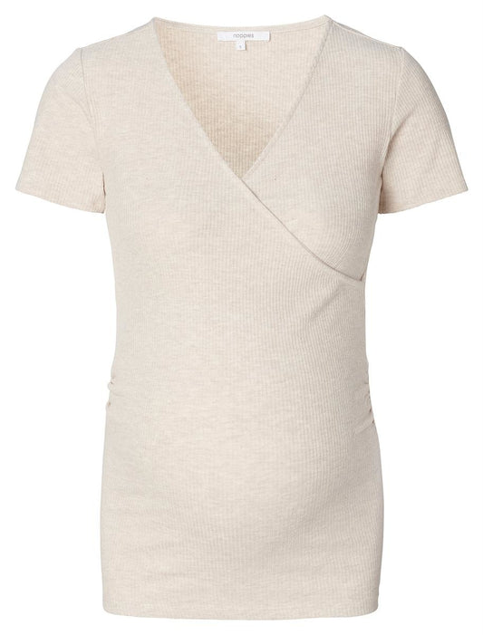 Noppies Stillshirt - Umstandsshirt - Anlo - oatmeal – jetzt kaufen