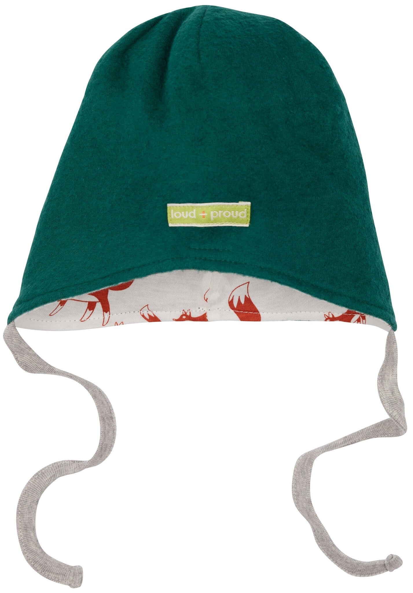 Loud and Proud Wendemütze aus Baumwoll-Fleece Fuchs – jetzt kaufen