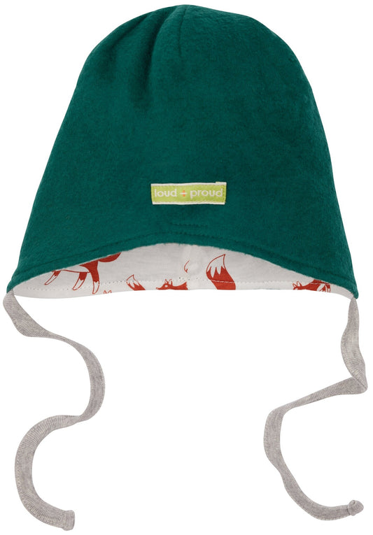 Loud and Proud Wendemütze aus Baumwoll-Fleece Fuchs – jetzt kaufen