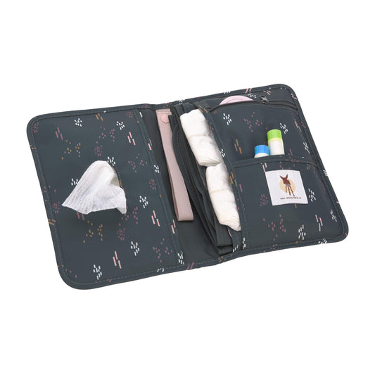 Lässig Windeltasche - Changing Pouch blobs - forest – jetzt kaufen