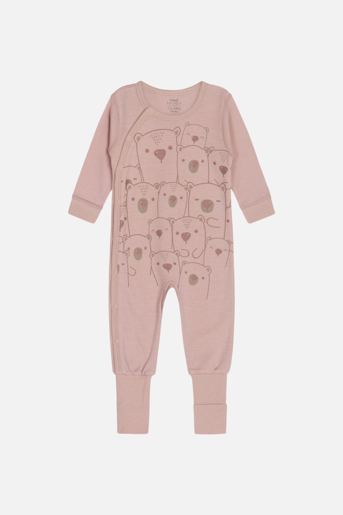 Hust and Claire Moodi Pyjama Merino Bären shade rose – jetzt kaufen